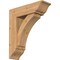 Ekena Millwork Thorton Traditional Smooth Bracket w/ Offset Brace, Western Red Cedar, 7 1/2"W x 24"D x 28"H BKT0806X24X28THR01SWR - alternate 1
